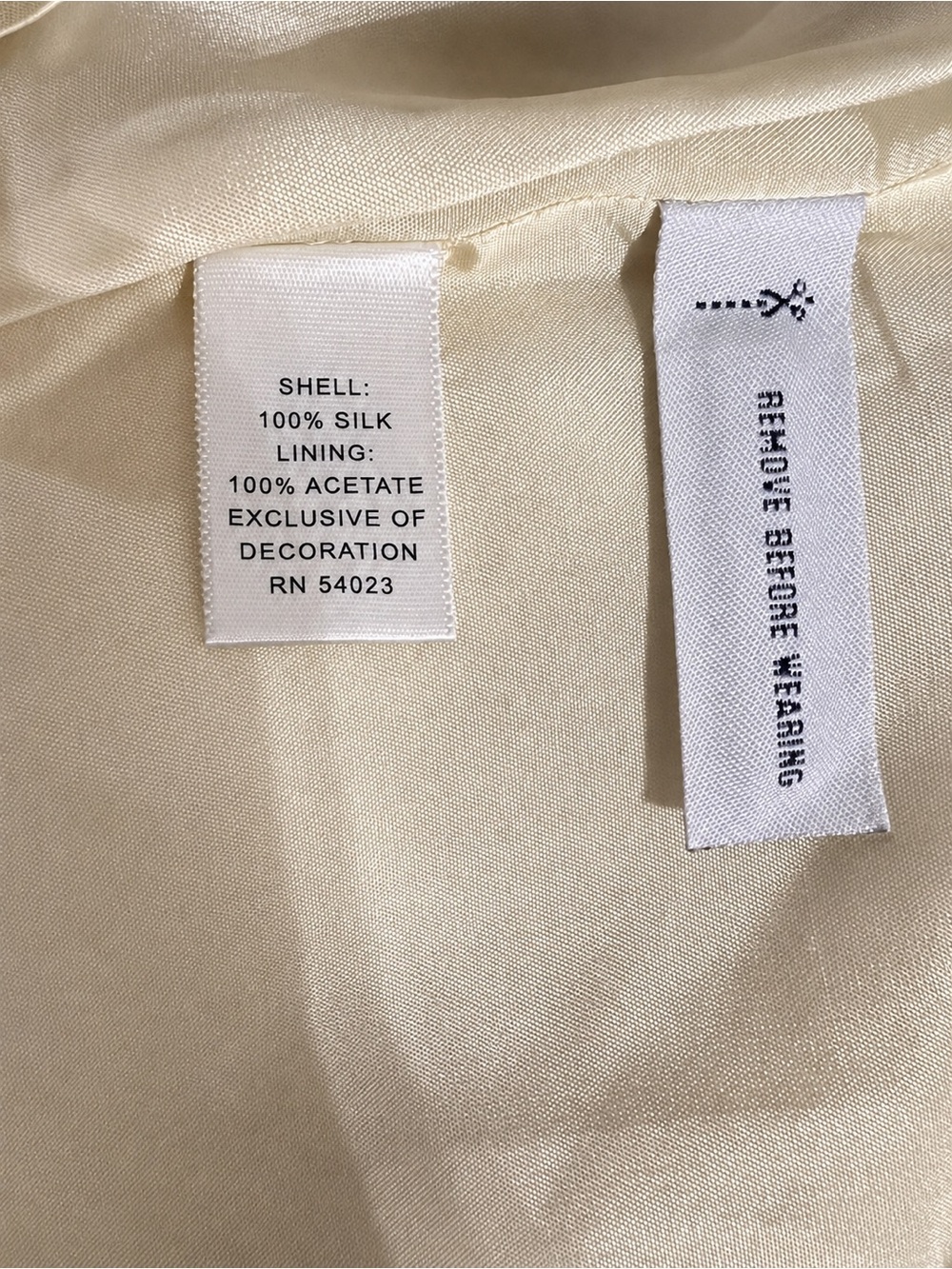 Vintage Y2K Banana Republic Silk Beaded Jacquard Cocktail Dress Size 10 - Picture 10 of 10